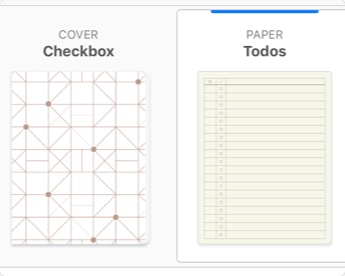 Paper templates in GoodNotes